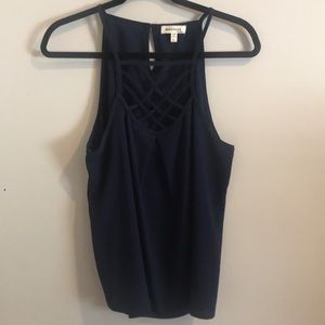 Navy top
